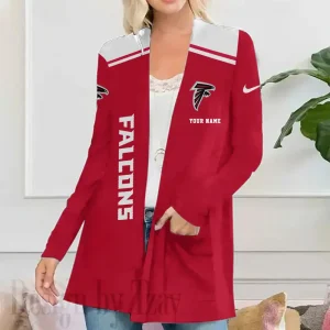 Atlanta Falcons Women’s Patch Pocket Cardigan SPTWPPC163