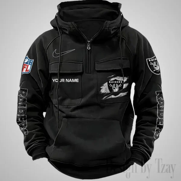 Las Vegas Raiders Fashionable Classic Street Hoodie AZVMHD1072 - Image 3
