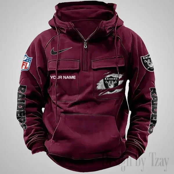 Las Vegas Raiders Fashionable Classic Street Hoodie AZVMHD1072 - Image 4