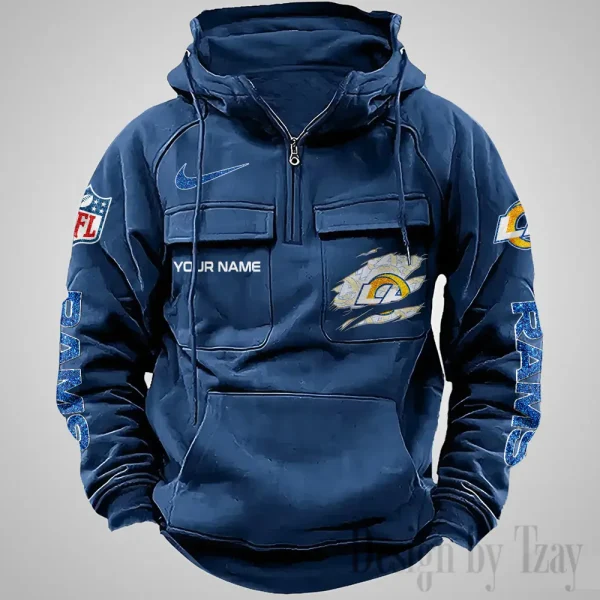 Los Angeles Rams Fashionable Classic Street Hoodie AZVMHD1074 - Image 2