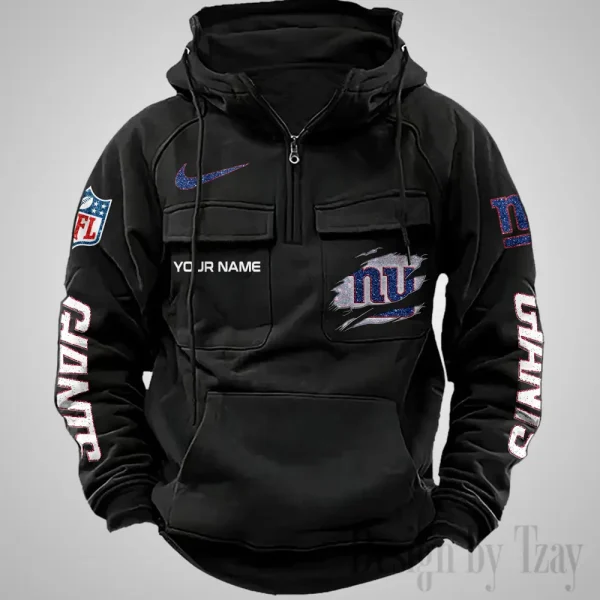 New York Giants Fashionable Classic Street Hoodie AZVMHD1079 - Image 3