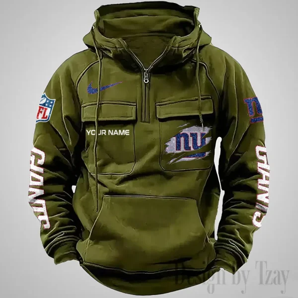 New York Giants Fashionable Classic Street Hoodie AZVMHD1079 - Image 4
