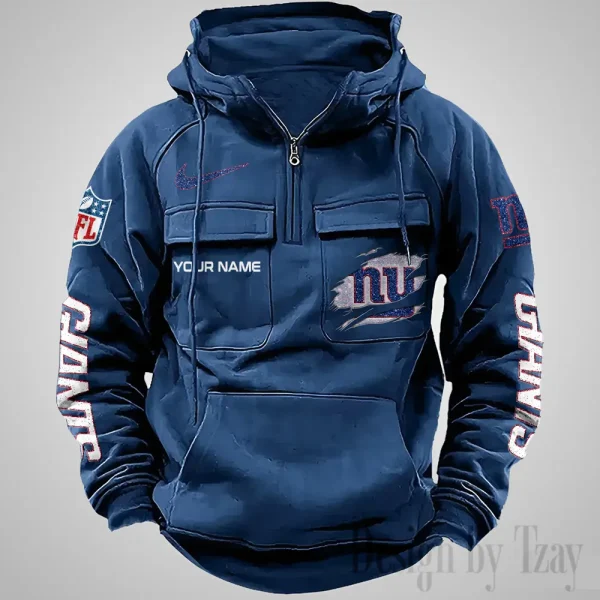 New York Giants Fashionable Classic Street Hoodie AZVMHD1079 - Image 5