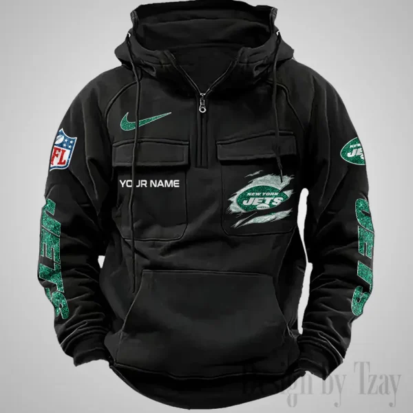New York Jets Fashionable Classic Street Hoodie AZVMHD1080 - Image 2