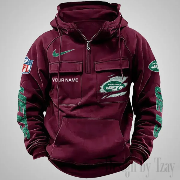 New York Jets Fashionable Classic Street Hoodie AZVMHD1080 - Image 3