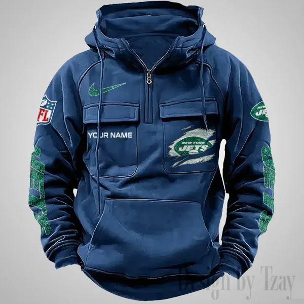 New York Jets Fashionable Classic Street Hoodie AZVMHD1080 - Image 4