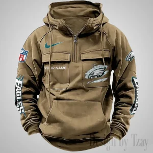 Philadelphia Eagles Fashionable Classic Street Hoodie AZVMHD1081