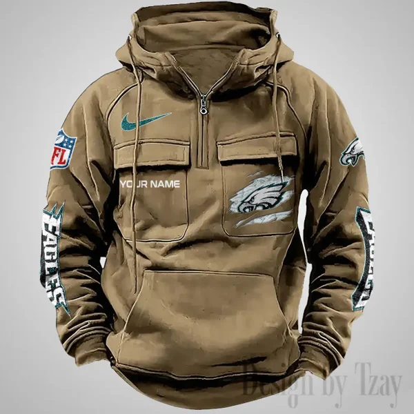 Philadelphia Eagles Fashionable Classic Street Hoodie AZVMHD1081