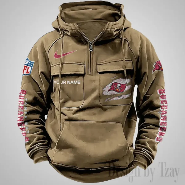 Tampa Bay Buccaneers Fashionable Classic Street Hoodie AZVMHD1085 - Image 2