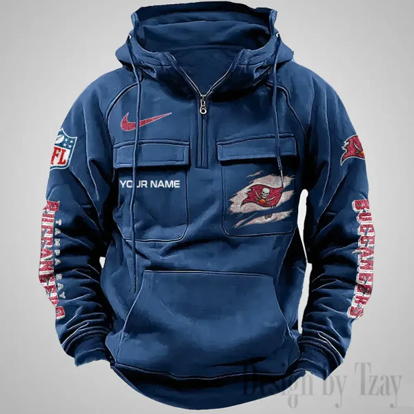 Tampa Bay Buccaneers Fashionable Classic Street Hoodie AZVMHD1085 - Image 3