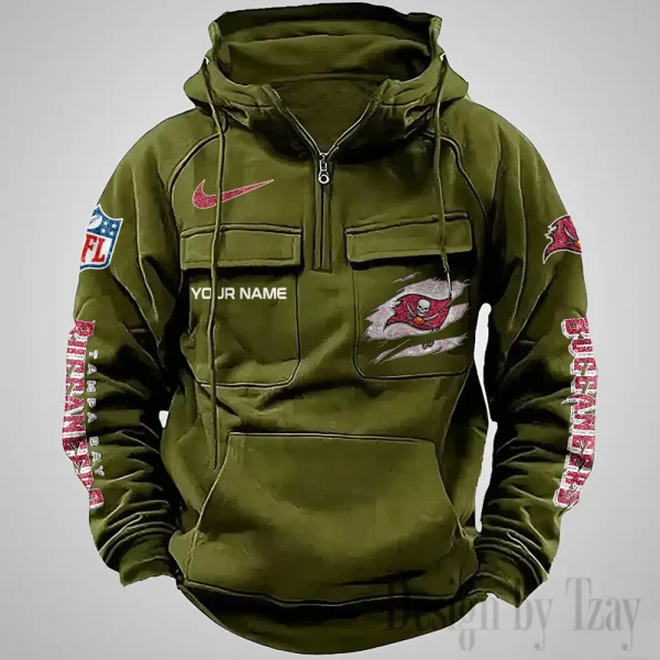Tampa Bay Buccaneers Fashionable Classic Street Hoodie AZVMHD1085 - Image 4