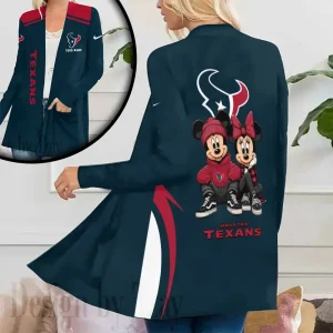Houston Texans Women’s Patch Pocket Cardigan SPTWPPC174