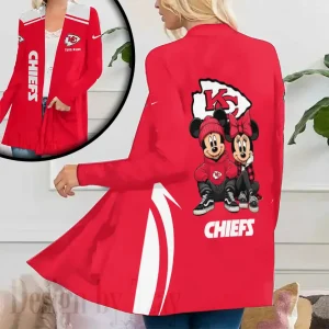Kansas City Chiefs Women’s Patch Pocket Cardigan SPTWPPC177
