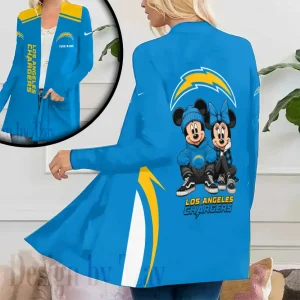 Los Angeles Chargers Women’s Patch Pocket Cardigan SPTWPPC179
