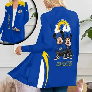 Los Angeles Rams Women’s Patch Pocket Cardigan SPTWPPC180