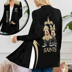 New Orleans Saints Women’s Patch Pocket Cardigan SPTWPPC184