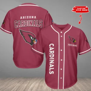 Arizona Cardinals Casual Button Baseball Shirt Trending 2025 AZCBJS780