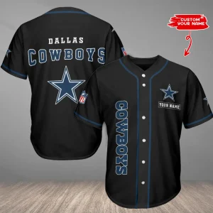 Dallas Cowboys Casual Button Baseball Shirt Trending 2025 AZCBJS788