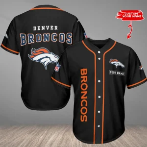 Denver Broncos Casual Button Baseball Shirt Trending 2025 AZCBJS789
