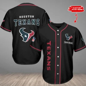 Houston Texans Casual Button Baseball Shirt Trending 2025 AZCBJS792