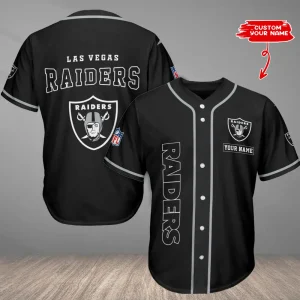 Las Vegas Raiders Casual Button Baseball Shirt Trending 2025 AZCBJS796