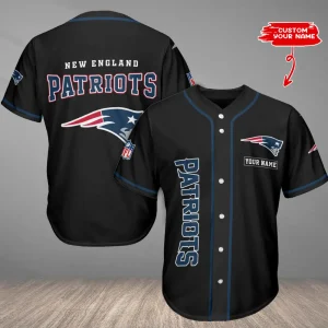 New England Patriots Casual Button Baseball Shirt Trending 2025 AZCBJS801