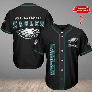 Philadelphia Eagles Casual Button Baseball Shirt Trending 2025 AZCBJS805