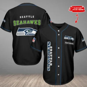 Seattle Seahawks Casual Button Baseball Shirt Trending 2025 AZCBJS808