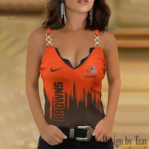 Cleveland Browns Special Chain Strap Tank Top Gift For Fan SPTWCSTT756