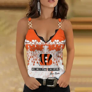 Cincinnati Bengals Special Chain Strap Tank Top Gift For Fan SPTWCSTT787