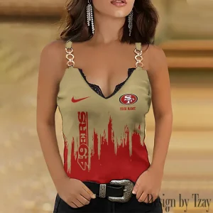 San Francisco 49ers Special Chain Strap Tank Top Gift For Fan SPTWCSTT776