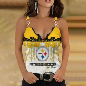 Pittsburgh Steelers Special Chain Strap Tank Top Gift For Fan SPTWCSTT807