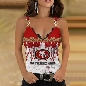 San Francisco 49ers Special Chain Strap Tank Top Gift For Fan SPTWCSTT808
