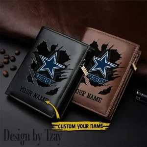 Dallas Cowboys Men Wallet Pu Leather Gift Purse SPTLVW1123