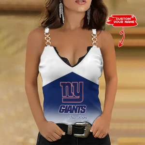 New York Giants Special Chain Strap Tank Top Gift For Fan SPTWCSTT869