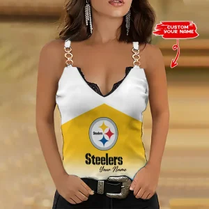 Pittsburgh Steelers Special Chain Strap Tank Top Gift For Fan SPTWCSTT872