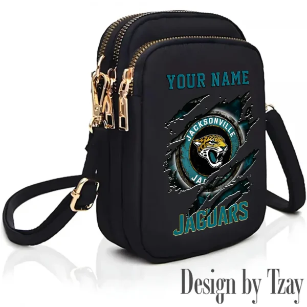 Jacksonville Jaguars Crossbody Bag for Women Shoulder S9CBB694 - Image 2