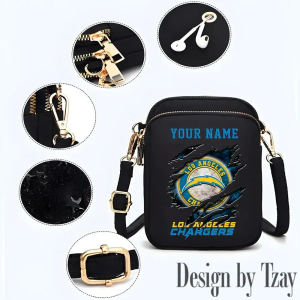 Los Angeles Chargers Crossbody Bag for Women Shoulder S9CBB697 - Image 3
