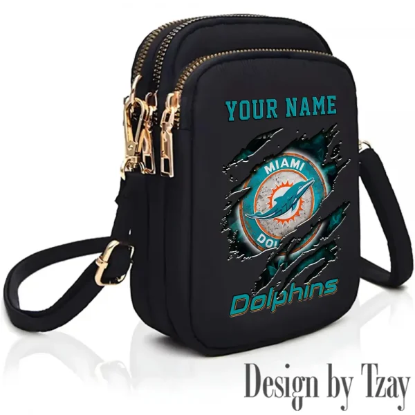 Miami Dolphins Crossbody Bag for Women Shoulder S9CBB699