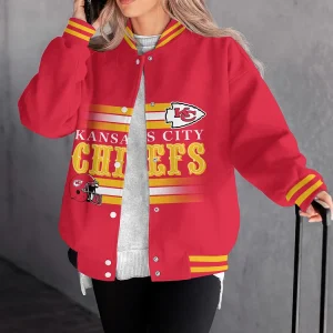 Kansas City Chiefs Women Limited Edition Full-Snap Casual Jacket CJ03