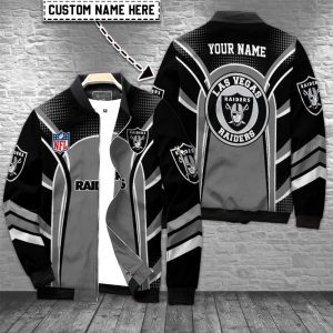 Las Vegas Raiders Personalized Bomber Jacket AZCBJ164
