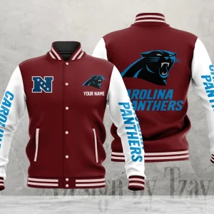 Carolina Panthers Personalized New Button Jacket Gifts For Fan SPTBBJACKET721