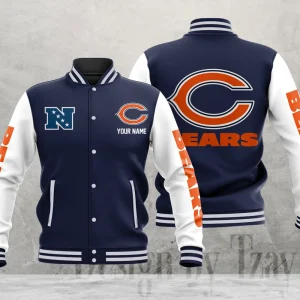 Chicago Bears Personalized New Button Jacket Gifts For Fan SPTBBJACKET722