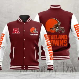 Cleveland Browns Personalized New Button Jacket Gifts For Fan SPTBBJACKET724