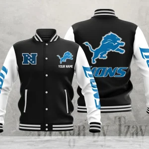 Detroit Lions Personalized New Button Jacket Gifts For Fan SPTBBJACKET727