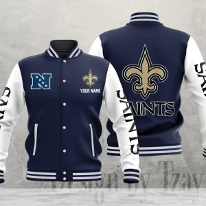 New Orleans Saints Personalized New Button Jacket Gifts For Fan SPTBBJACKET739