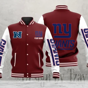 New York Giants Personalized New Button Jacket Gifts For Fan SPTBBJACKET740