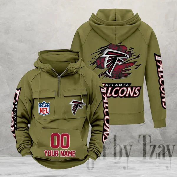 Atlanta Falcons Fashionable Classic Street Hoodie AZVMHD1089 - Image 6