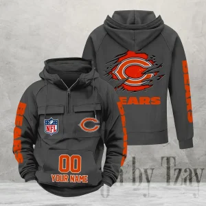 Chicago Bears Fashionable Classic Street Hoodie AZVMHD1093