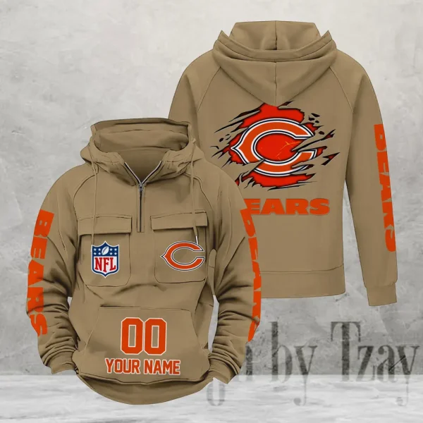 Chicago Bears Fashionable Classic Street Hoodie AZVMHD1093 - Image 6